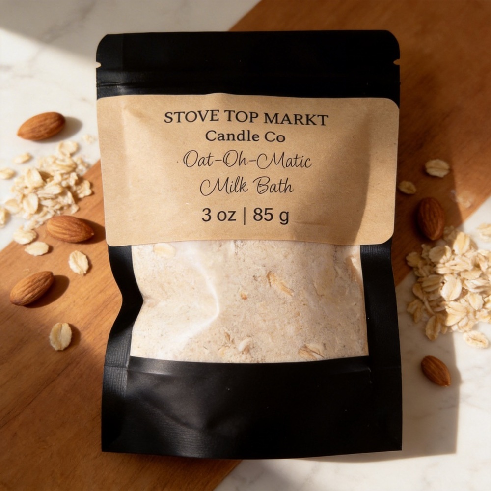 Oat-Oh-Matic Milk Bath - Black and Cream